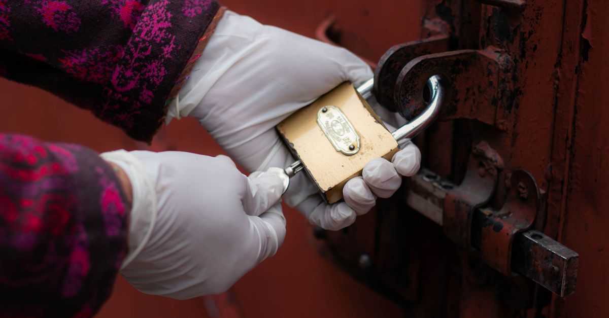 locksmith unlocking front door — Sheepshead Bay Locksmith Brooklyn